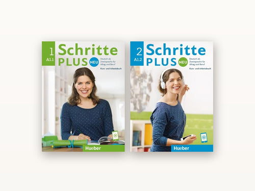 Schritte plus Neu — beide Hueber-Bücher für A1