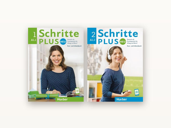 Schritte plus Neu — beide Hueber-Bücher für A1